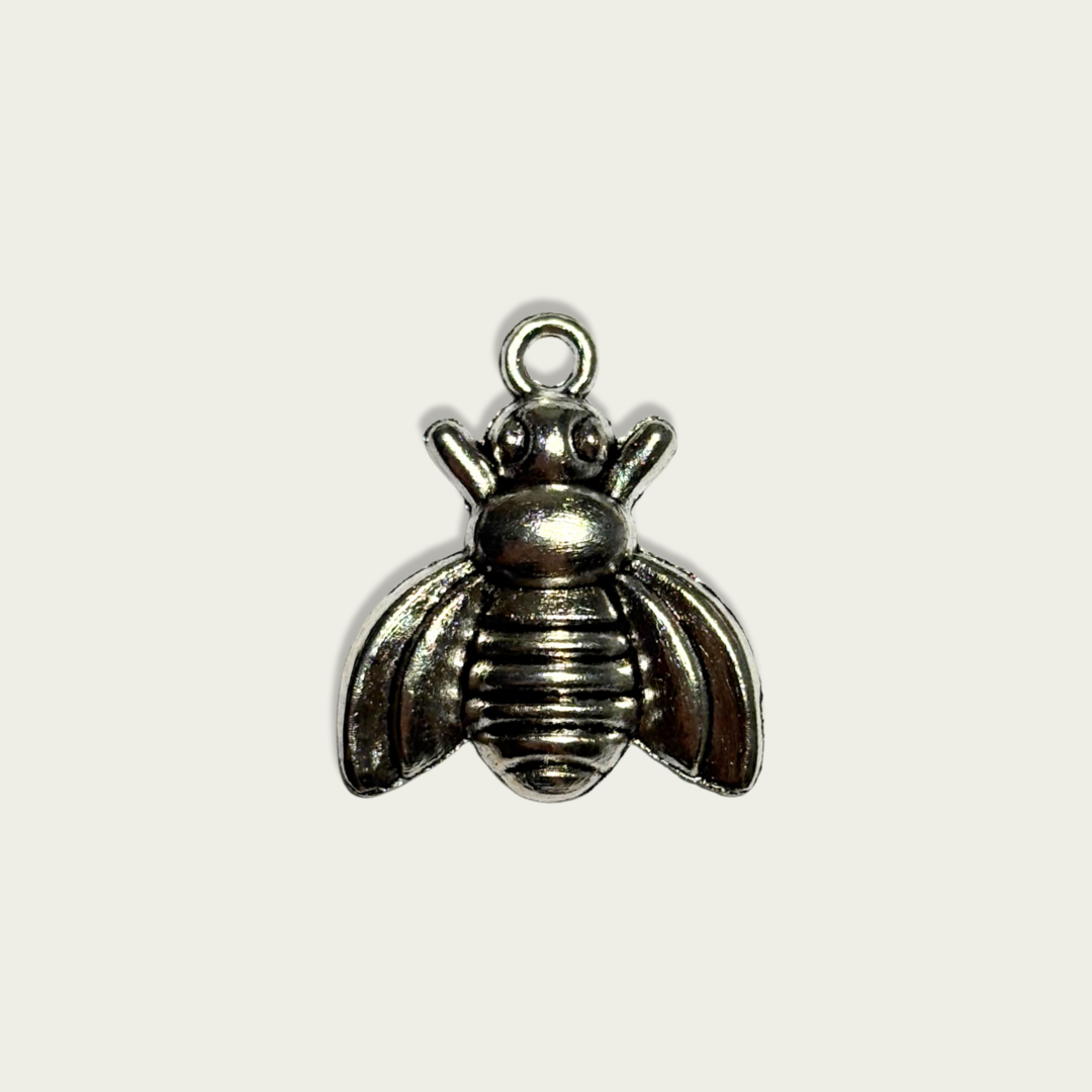 Bee Silver Charm