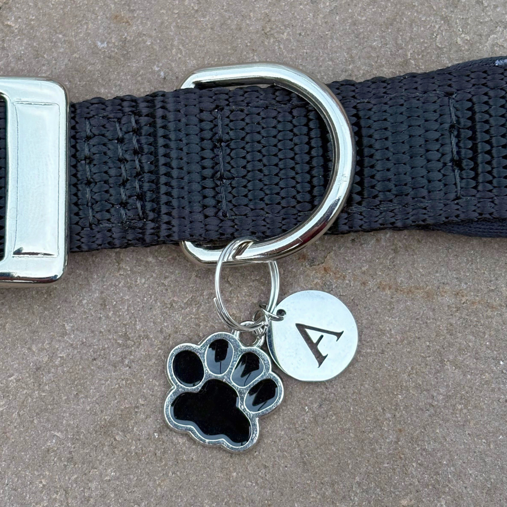 Round Initial (A-Z) Charm