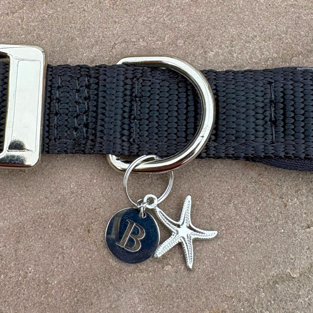 Round Initial (A-Z) Charm