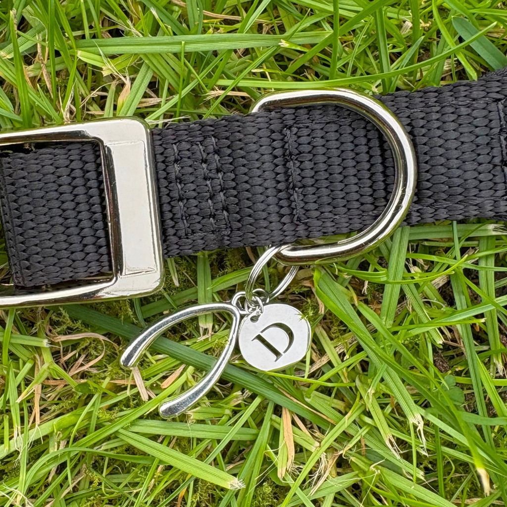 Round Initial (A-Z) Charm