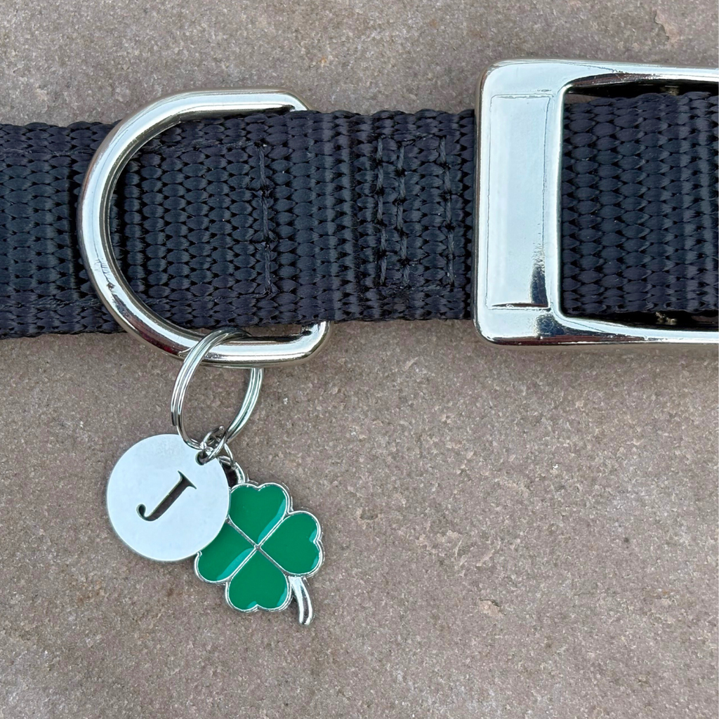 Round Initial (A-Z) Charm