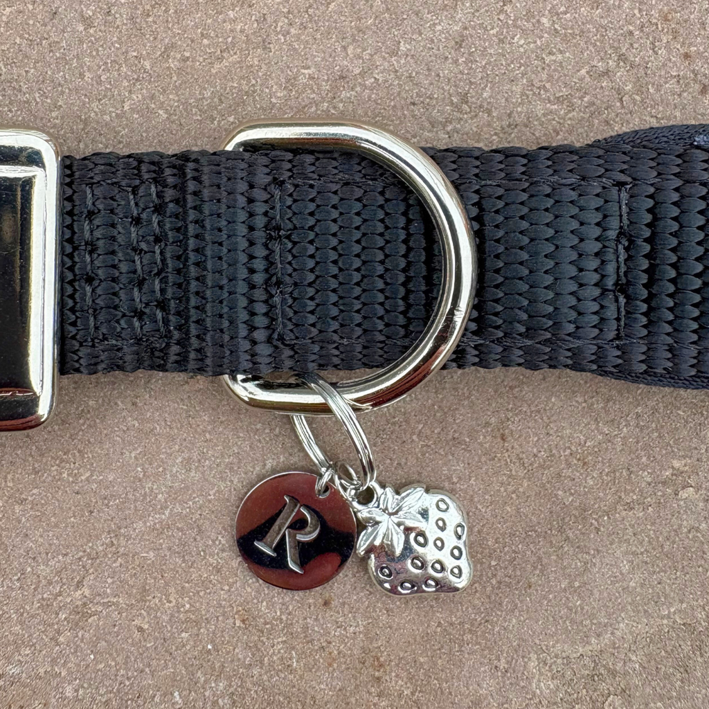 Round Initial (A-Z) Charm