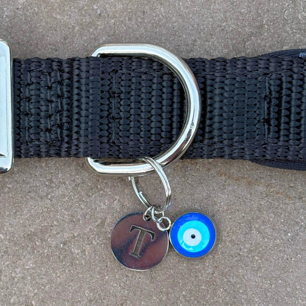 Round Initial (A-Z) Charm