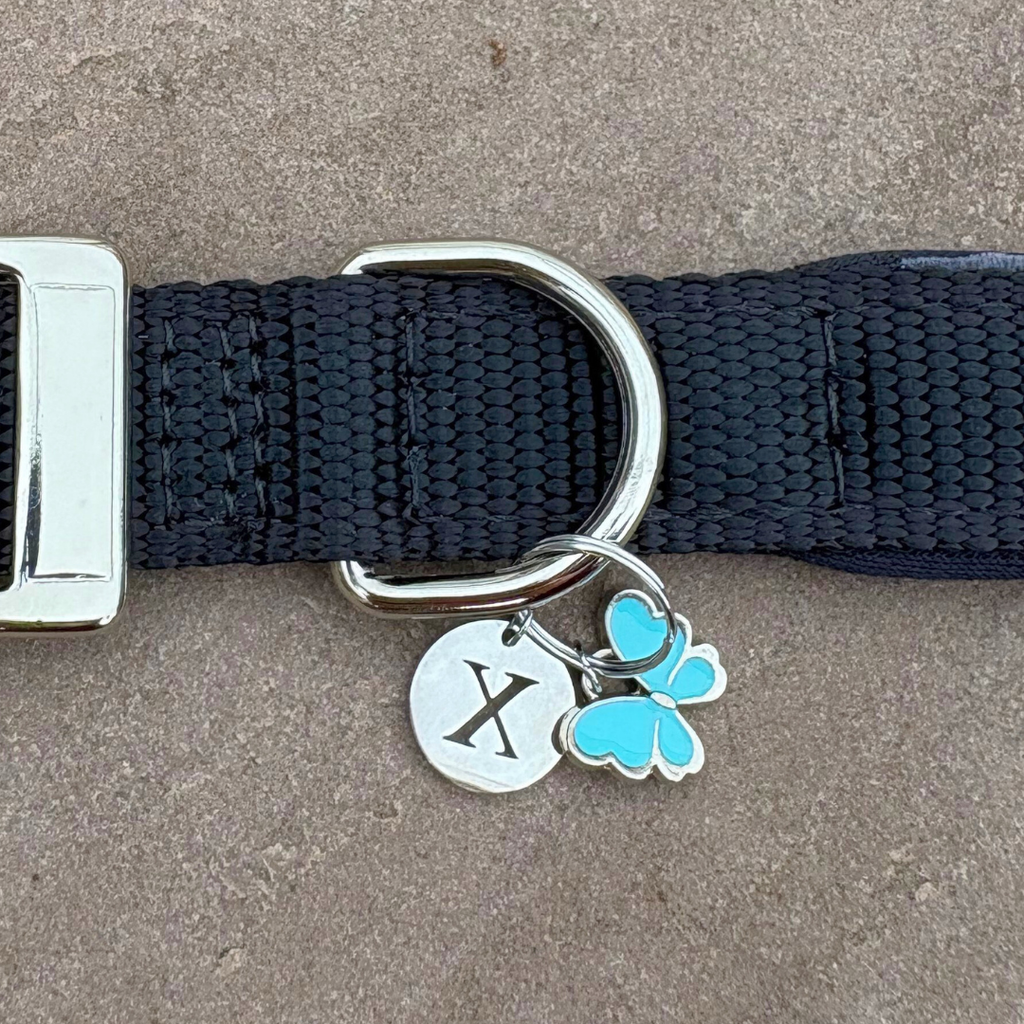Round Initial (A-Z) Charm